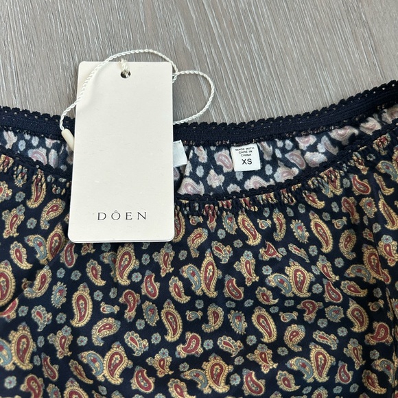 Doen ELOWENA ELOWEN SKIRT VILLETTE PAISLEY - Picture 3 of 4